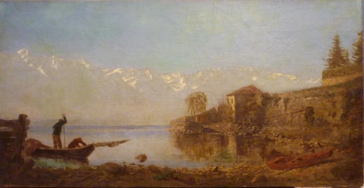 Pescatori sul lago